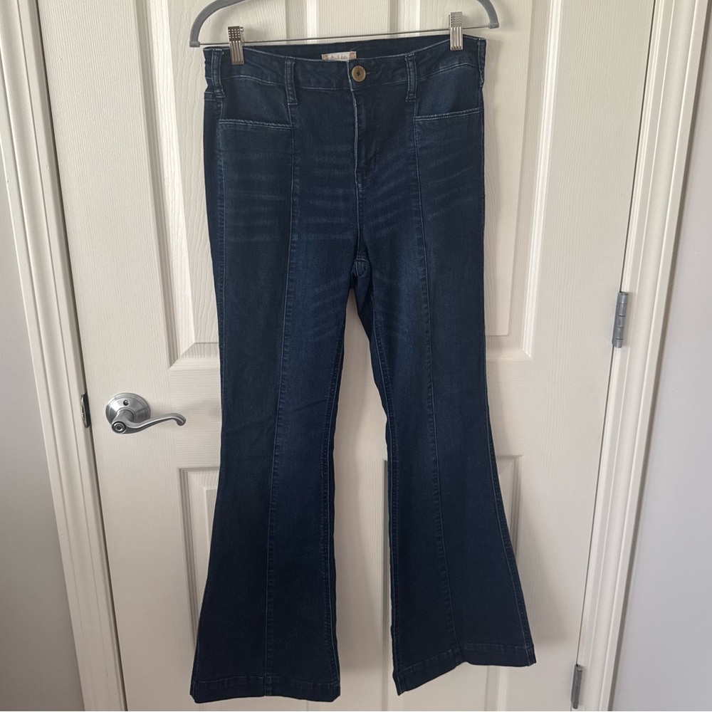 Altar'd State Bell Bottom/Flare Jeans - Size: 29 - Dark Indigo - LIKE NEW!